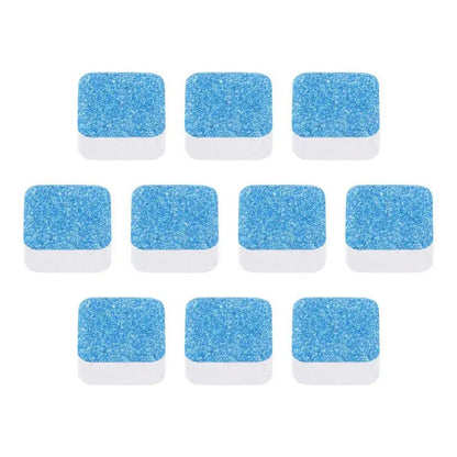 SearchFindOrder 10pcs Blue / CN Washing Machine Tank Cleaning Tablets