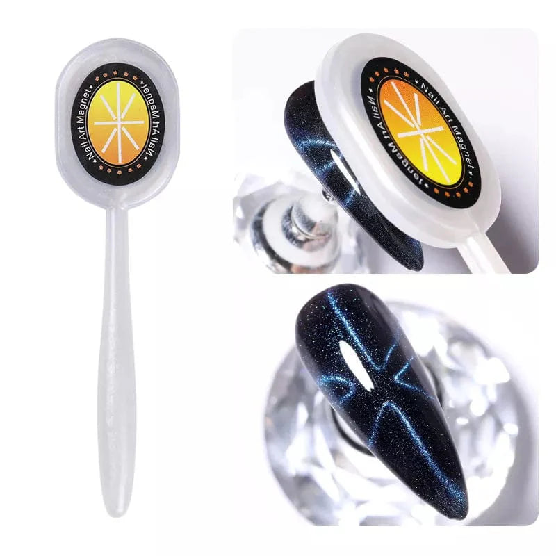 SearchFindOrder 22 Magnetic Cat Eyes Duo Nail Art Wand Dual-Headed Precision for Mesmerizing 3D Line and Strip Effects