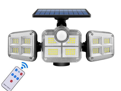 Motion Sensor Wide-Angle Outdoor LED Solar Lights with Remote Control - Smart Shop (Online Store for wise shoppers) 