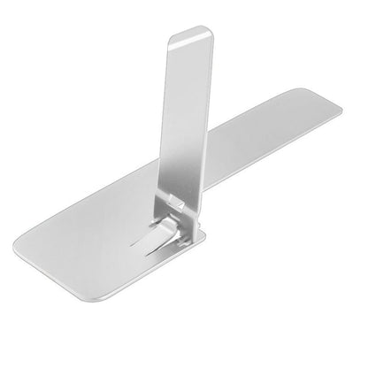 SearchFindOrder Metal Black and White Sleek Fold Metal Mobile Phone Holder Stand