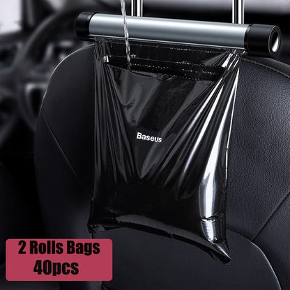 Back Seat Head Rest Roller Car Trash Bag