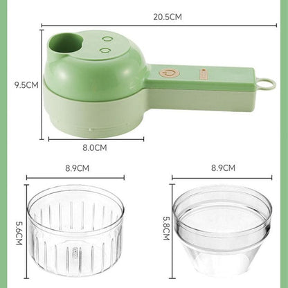 2-in-1 Portable Vegetable Slicer Blender