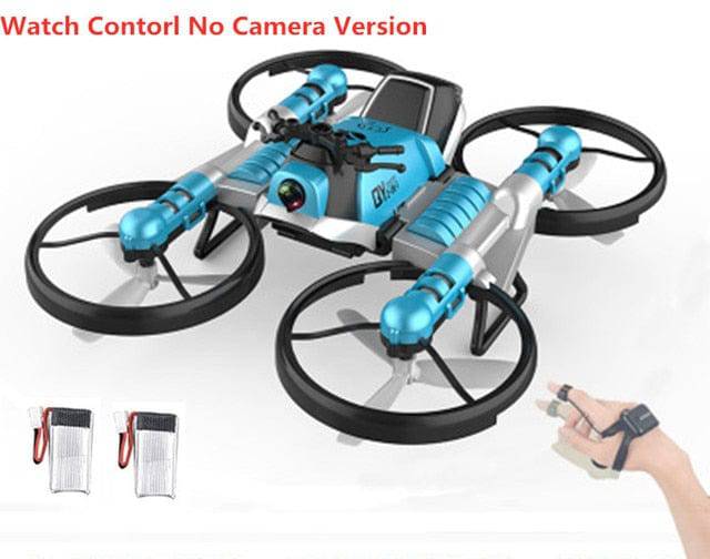 2-in-1 Quadcopter UAV Aircraft Motorcycle 2.4Ghz 4-Axis Gyro RC Drone - Smart Shop (Online Store for wise shoppers) 