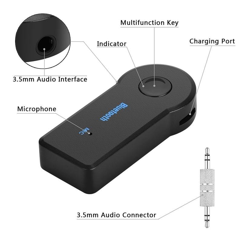 2-in-1 Wireless Bluetooth 5.0 Receiver & Transmitter - Smart Shop (Online Store for wise shoppers) 