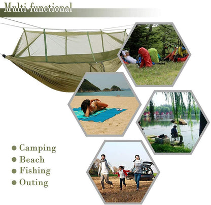 2 Person Hammock With Mosquito Net