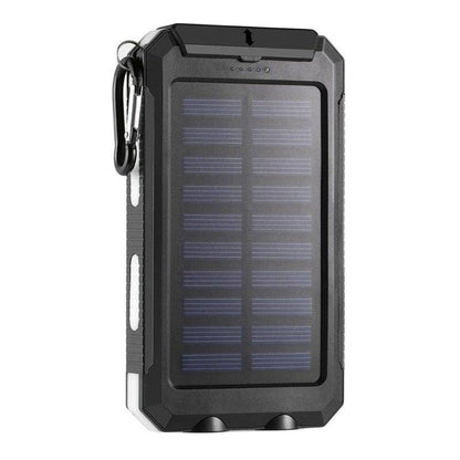 SearchFindOrder 6 Portable Outdoor Solar Powered Waterproof Charger with LED 20000mAh Power Bank Capacity