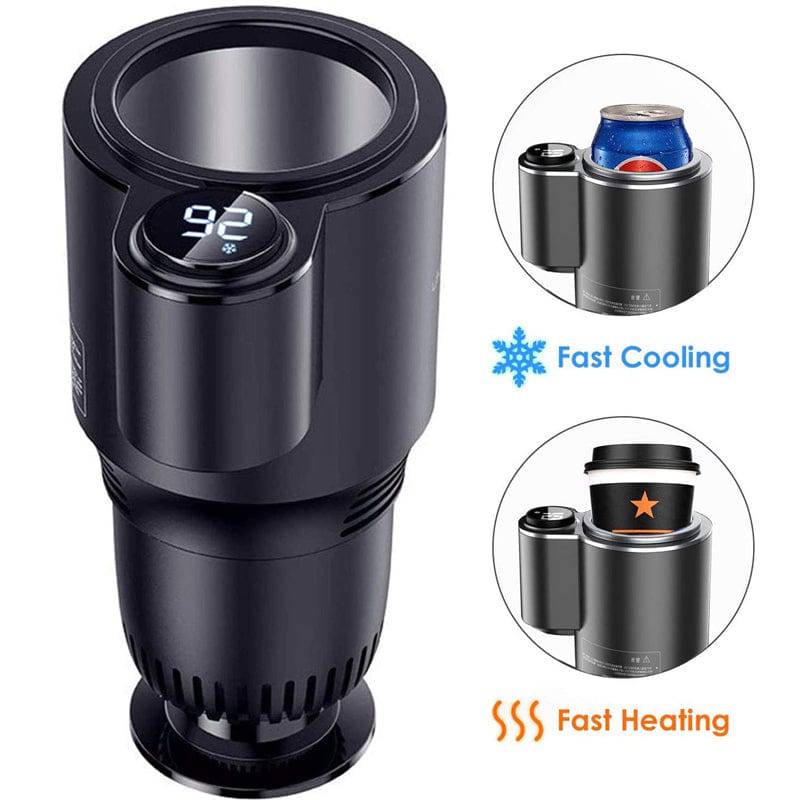 2-in-1 Smart Beverage Holder with Digital Temperature Control for Car and Home, Heating & Cooling - Smart Shop (Online Store for wise shoppers) 