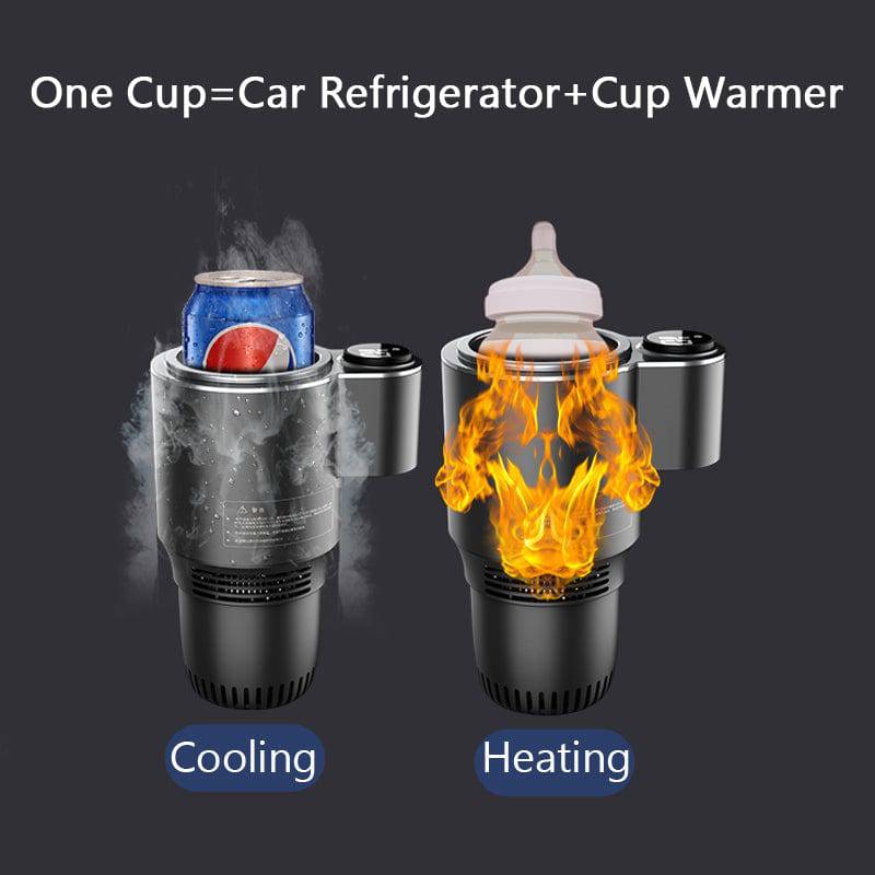 2-in-1 Smart Beverage Holder with Digital Temperature Control for Car and Home, Heating & Cooling - Smart Shop (Online Store for wise shoppers) 