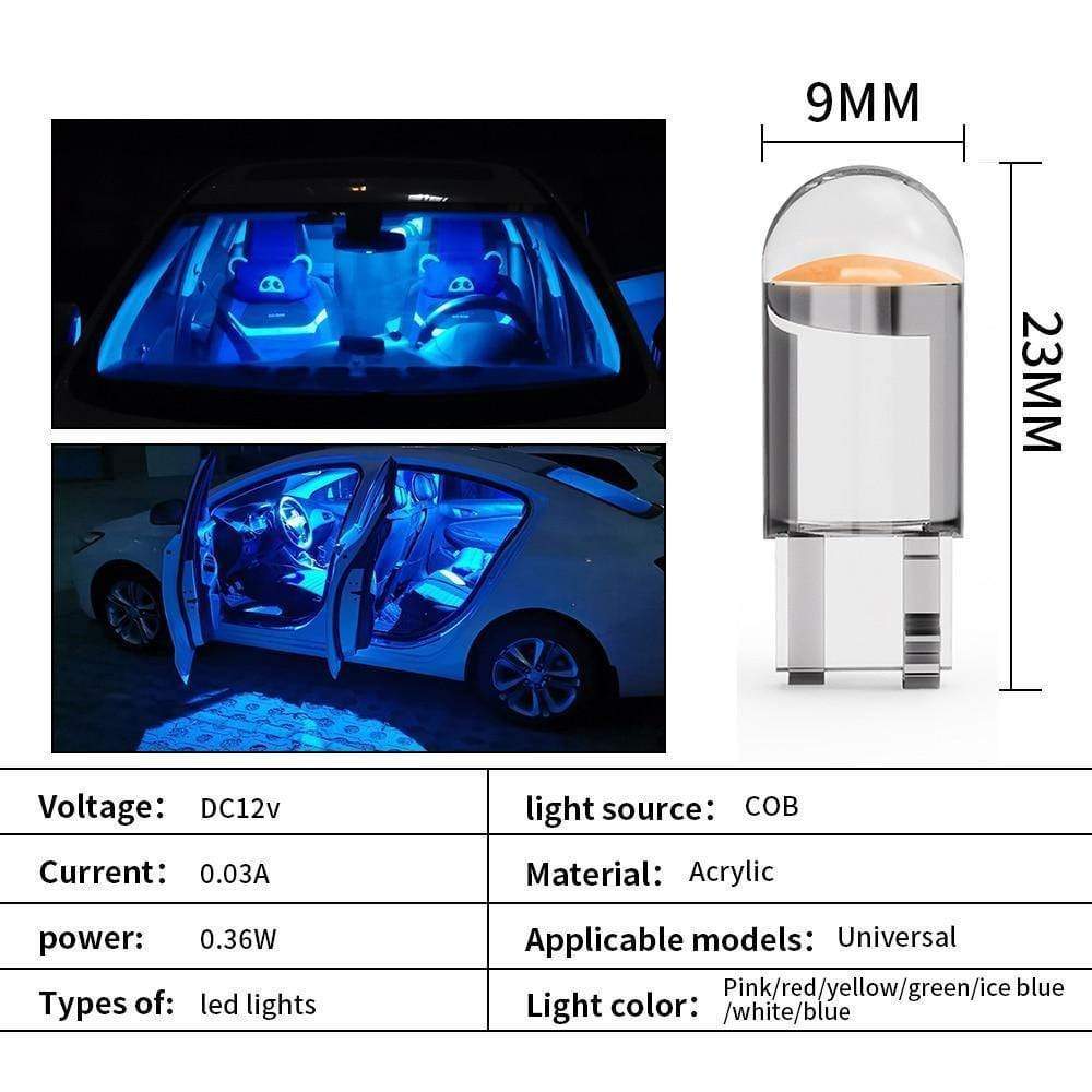 SearchFindOrder Green / 2 pieces 2pcs e License Plate Lamp Dome Light