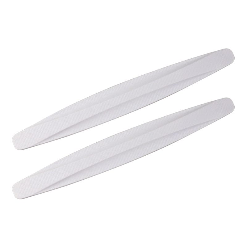 SearchFindOrder 2Pcs White 2-Pack Auto Guard Anti-Scratch & Collision Corner Protectors