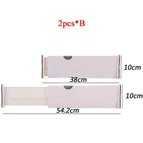 SearchFindOrder 1PCSA and 1pcsB Adjustable Drawer Dividers