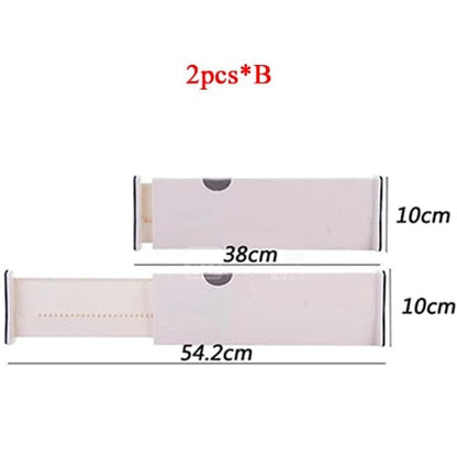 SearchFindOrder 1PCSA and 1pcsB Adjustable Drawer Dividers