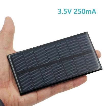 Solar Panel Cell Battery Charger, 3V-250mA DIY Polycrystalline Silicon Encapsulated in Waterproof Resin - Smart Shop (Online Store for wise shoppers) 