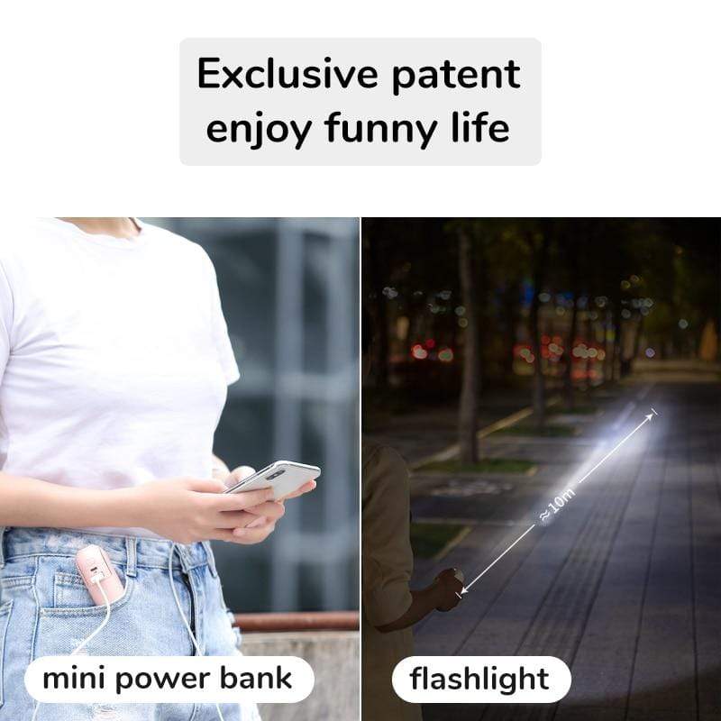 3-in-1 Handheld Mini Fan with Flashlight & Portable Charger - Smart Shop (Online Store for wise shoppers) 