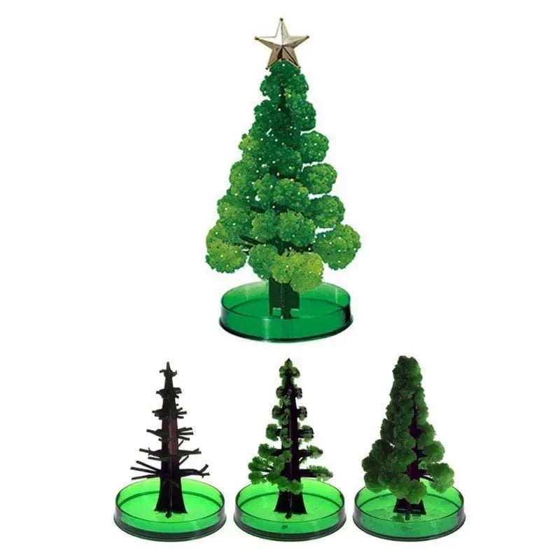 SearchFindOrder green / 0.6M 3-in-1 Magic Growth Christmas Tree Kit DIY Festive Fun for Adults and Kids