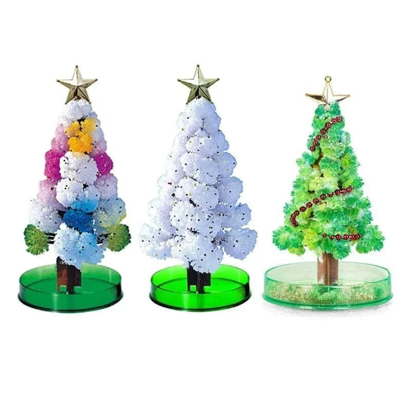 SearchFindOrder WHITE / 0.6M 3-in-1 Magic Growth Christmas Tree Kit DIY Festive Fun for Adults and Kids