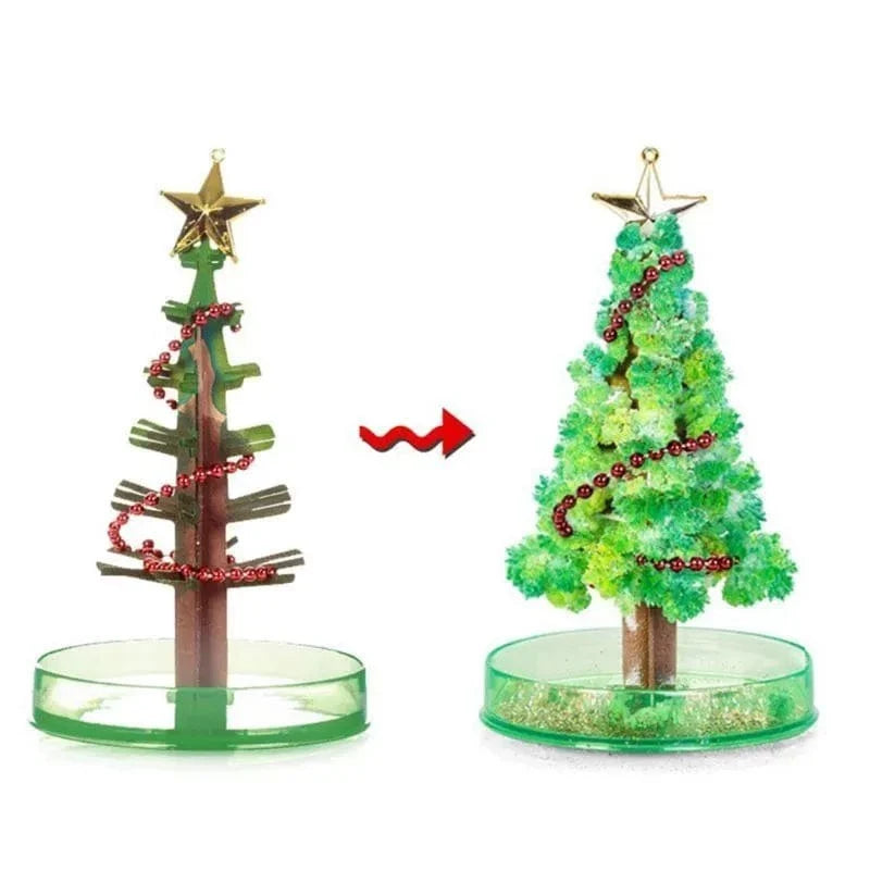 SearchFindOrder colorful / 0.6M 3-in-1 Magic Growth Christmas Tree Kit DIY Festive Fun for Adults and Kids