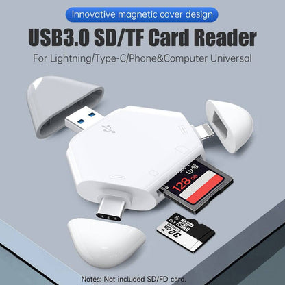 3-in-1 Universal Mobile SD Card Reader - Smart Shop (Online Store for wise shoppers) 