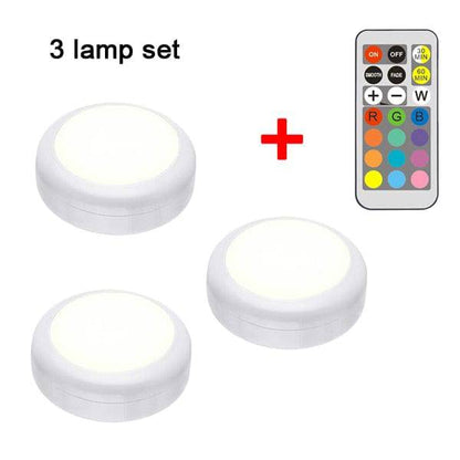 LED RGB Puck Lights with Remote Control - Smart Shop (Online Store for wise shoppers) 