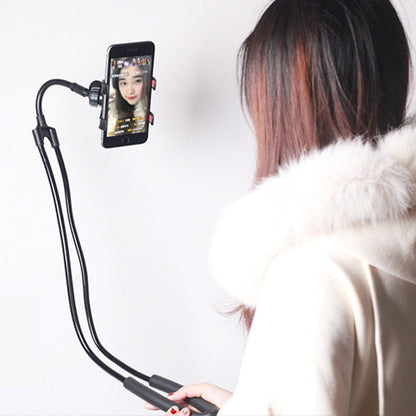 SearchFindOrder Black 360 Degree Lazy Neck Phone Holder Stand