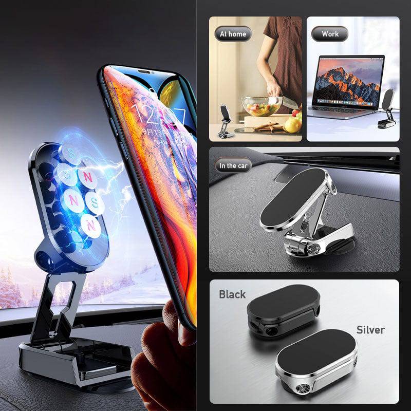 360° Rotatable Foldable Magnetic Car Phone Holder - Smart Shop (Online Store for wise shoppers) 