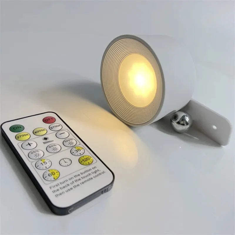 SearchFindOrder Wood(Touch Control) / 2700K-6500k | 0-5W 360° Smart Touch LED Wall Spotlight