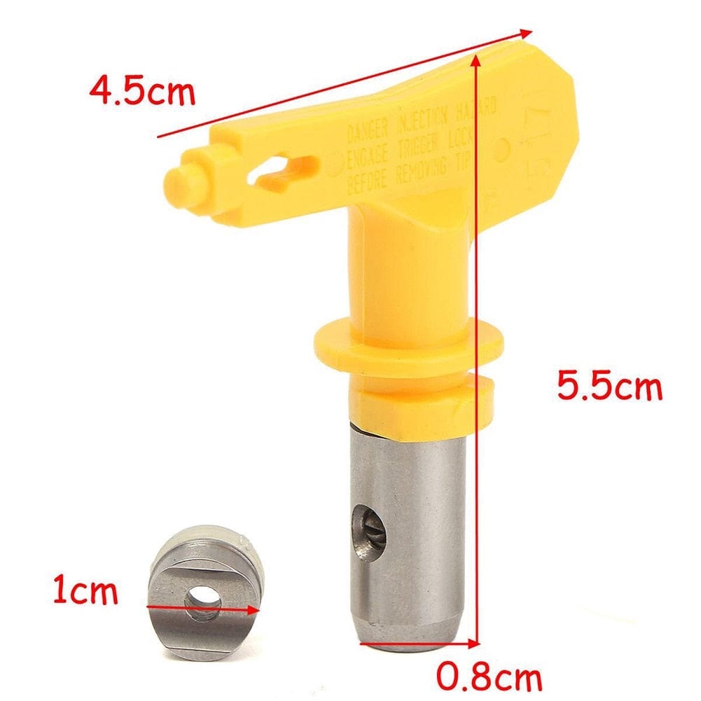 Airless Paint Spray Gun, 3600PSI High Pressure Spray Gun with 517 Tip Swivel Joint and Nozzle Guard for Wagner Titan Pump Sprayer and Airless Spraying Machine