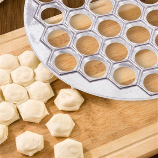 SearchFindOrder 37-Hole Aluminum Ravioli & Dumpling Pergogi Mould Maker