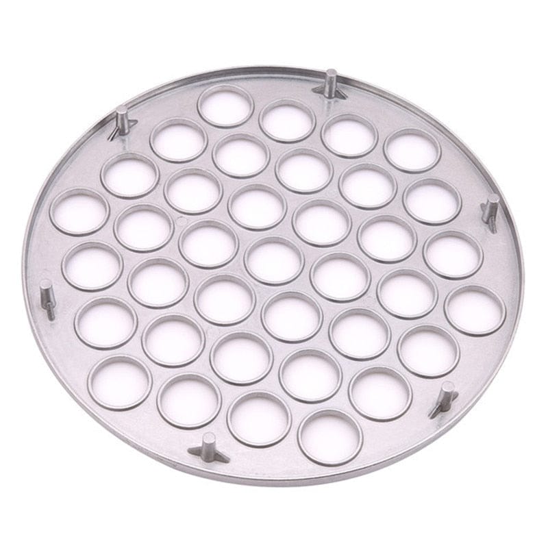 37-Hole Ravioli, Dumpling, Perogy Aluminum Mold Maker