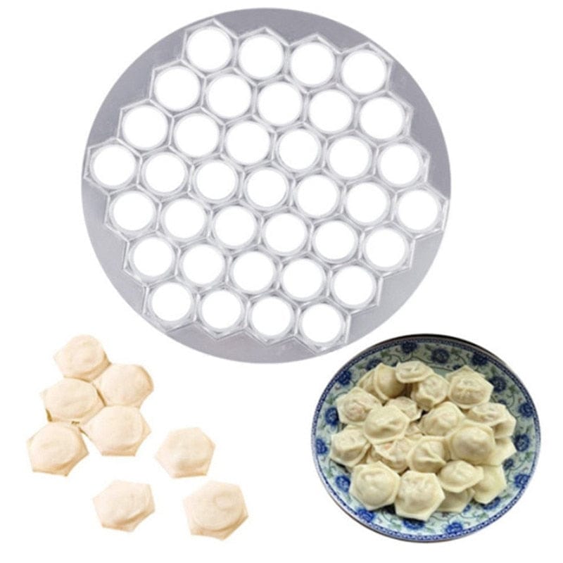 37-Hole Ravioli, Dumpling, Perogy Aluminum Mold Maker