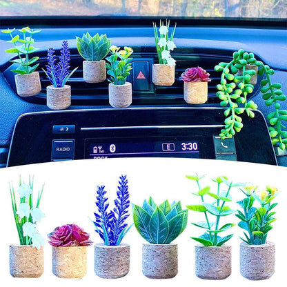 Cute Succulent Car Vent Clips Air Freshener