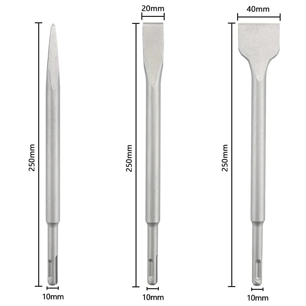 Electric Drill Chisel Set