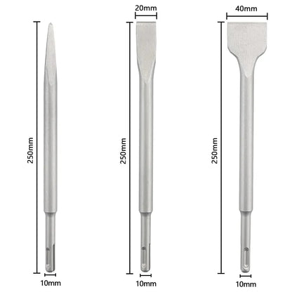 Electric Drill Chisel Set