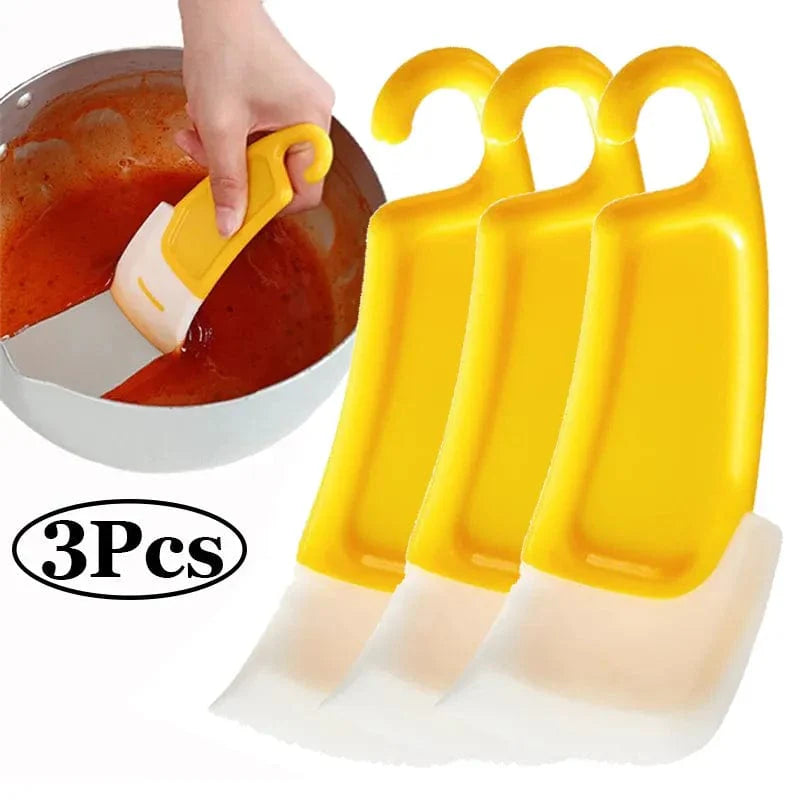 Multipurpose Silicone Spatula, Ideal for Kitchen Cleanup, Cake Baking, and Pastry Work