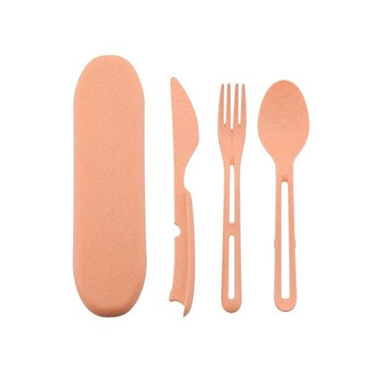 Portable All-in-One Travel Cutlery Set