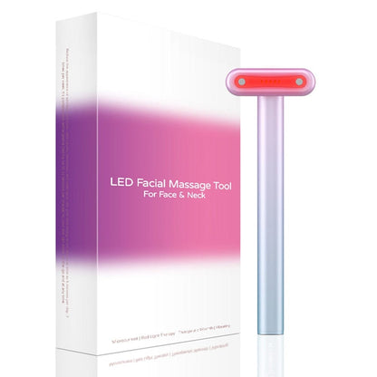 SearchFindOrder Pink / China 4-in-1 Skincare Red Light Therapy, EMS Microcurrent, Anti-Aging, Skin Tightening Tool