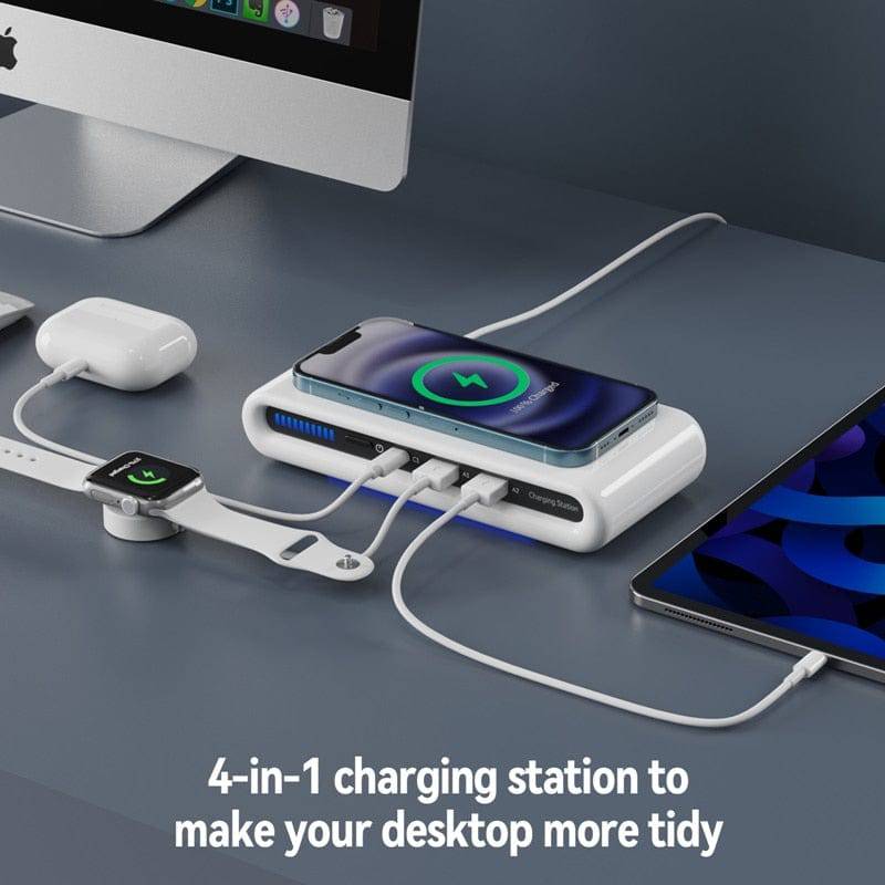 4-in-1 Smart Wireless Charging Station - Smart Shop (Online Store for wise shoppers) 