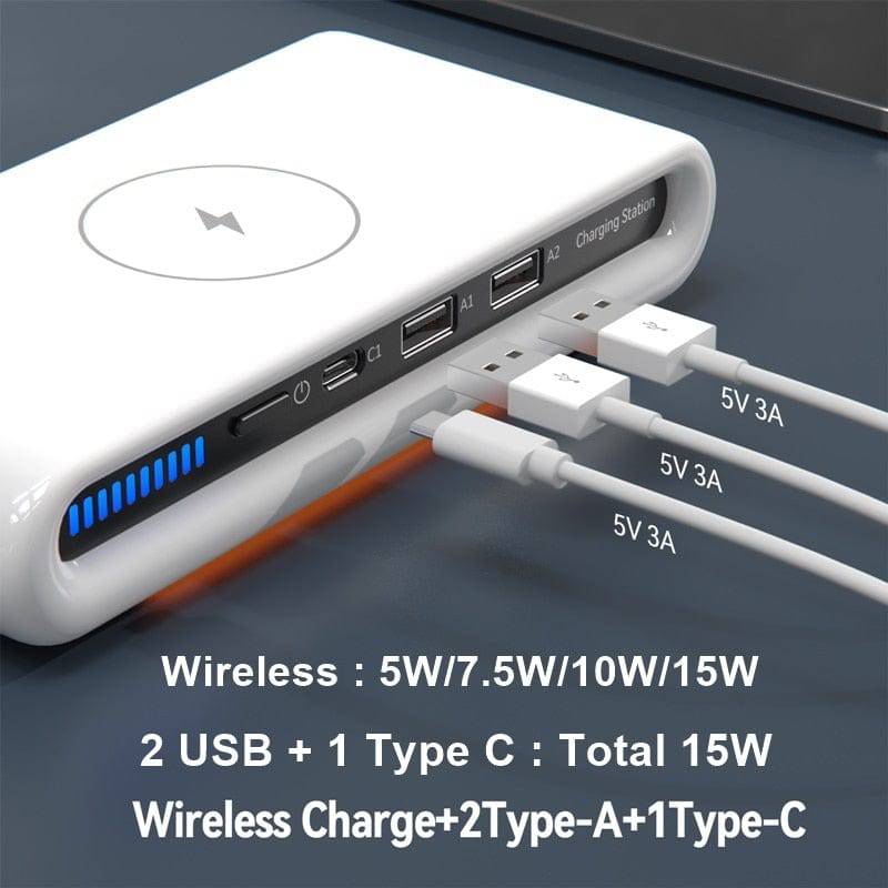 4-in-1 Smart Wireless Charging Station - Smart Shop (Online Store for wise shoppers) 