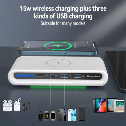 4-in-1 Smart Wireless Charging Station - Smart Shop (Online Store for wise shoppers) 