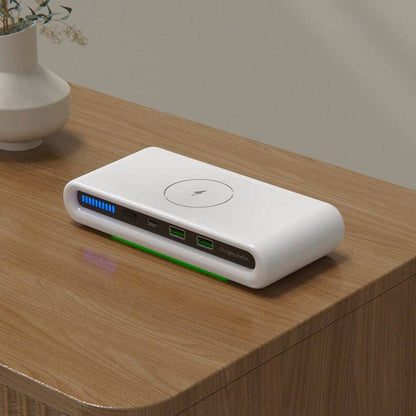 SearchFindOrder With US Adapter 4-in-1 Smart Wireless Charging Station