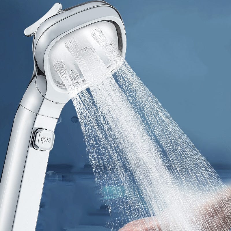 High-Pressure 4-Mode Adjustable Water-Saving Handheld Shower Head