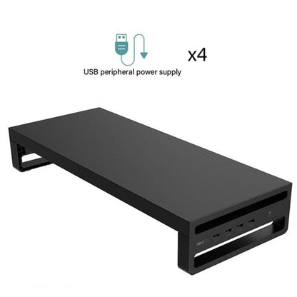 SearchFindOrder 4 USB Multifunctional Wireless Charging Desktop Monitor Stand