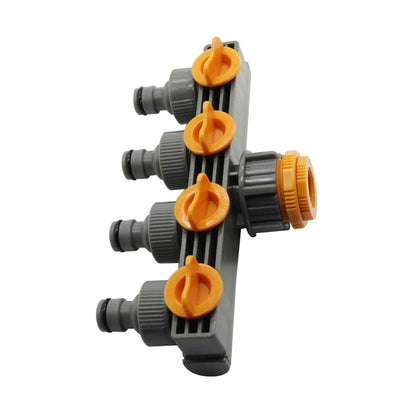 4-Way Garden Hose Splitter for Garden Irrigation