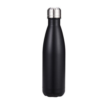 SearchFindOrder 401-500ml / Silver Aqua Pro 500 Premium Double-Wall Vacuum Insulated Stainless Steel Sports Bottle