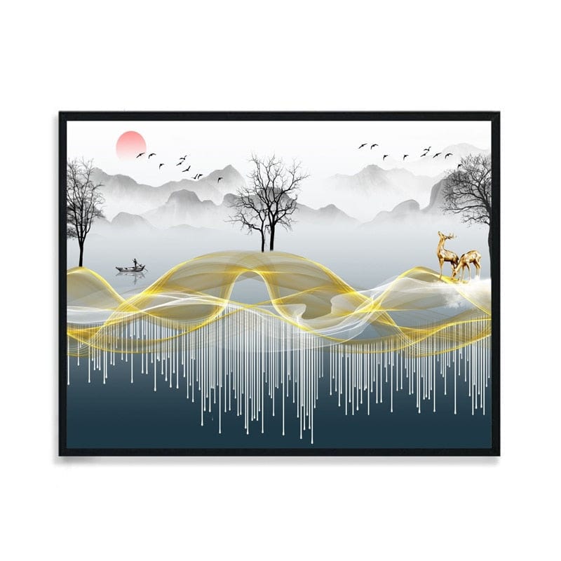 SearchFindOrder 40x30x5cm / 05jixiangruyi Electrical Panel Concealment Artwork