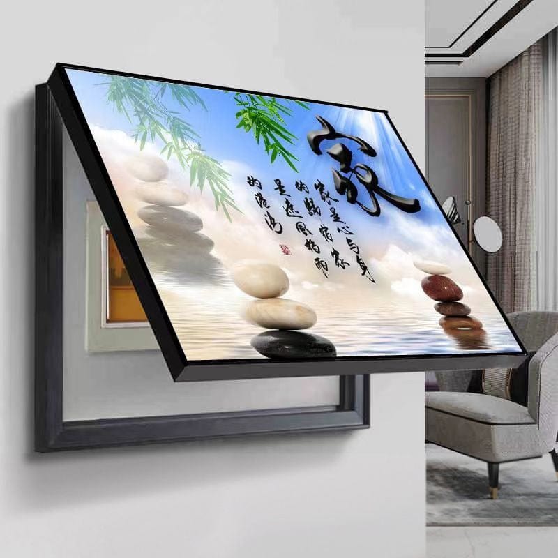 SearchFindOrder 40x30x5cm / 15xiaobaima Electrical Panel Concealment Artwork