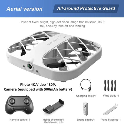 SearchFindOrder 4K 2Battery White Aero Cam Mini X8 Drone