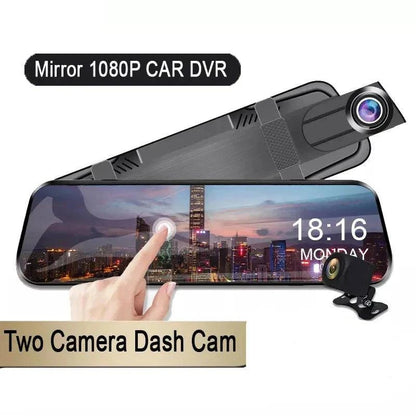 SearchFindOrder 96-6MRCCBL 4K Car Mirror Touch Screen Rear View Dash Cam