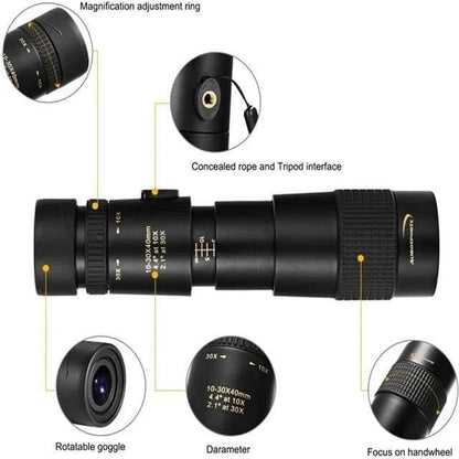 4K Super Telephoto Zoom Monocular Telescope - Smart Shop (Online Store for wise shoppers) 