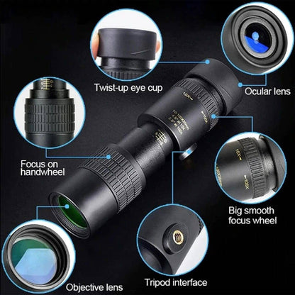 4K Super Telephoto Zoom Monocular Telescope - Smart Shop (Online Store for wise shoppers) 